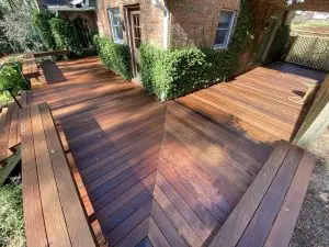Brazilian ipe deck