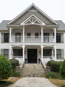 Front Porch Composite Deck