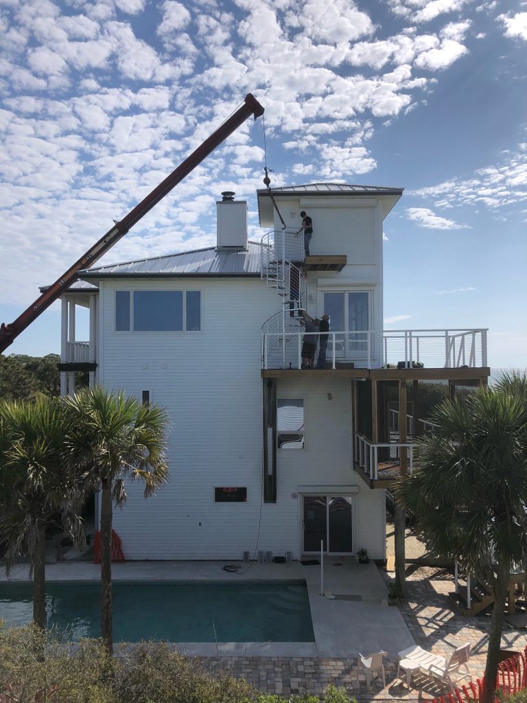 st george island crane
